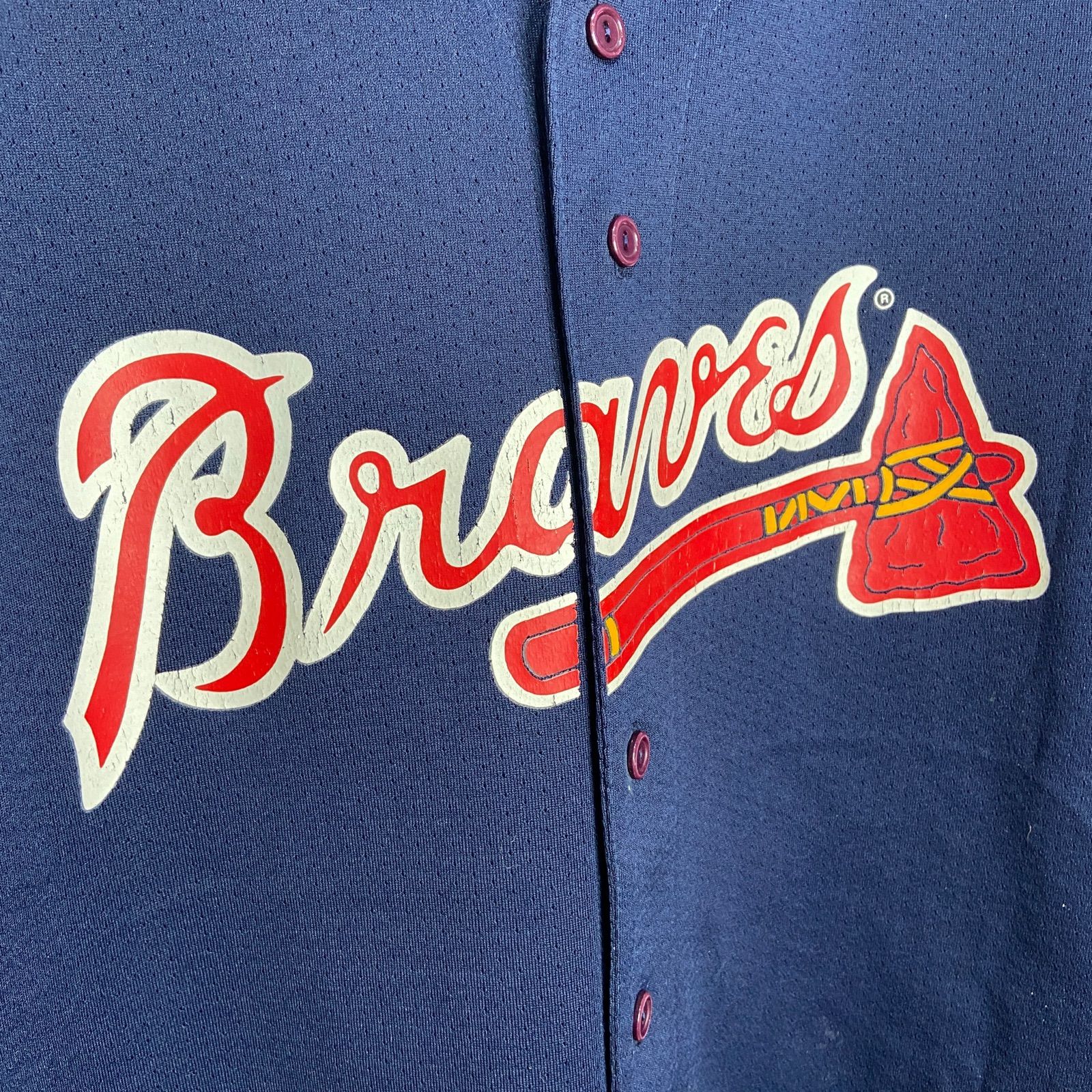 ☆90s☆アトランタブレーブス☆チッパージョーンズ☆マジェスティック