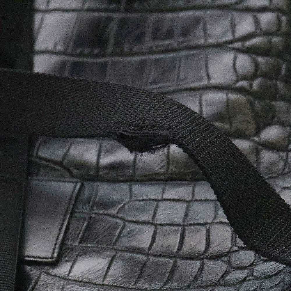 SAINT LAURENT PARIS (サンローランパリ) クロコ型押し シティ