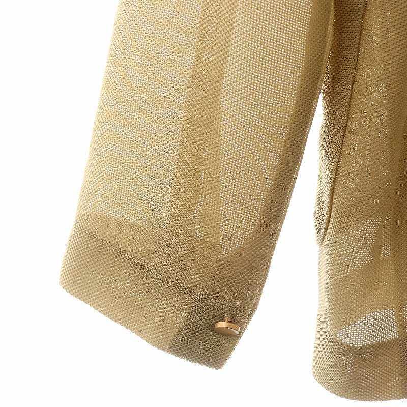 シーナリー SHENERY 24SS メッシュジャケット ダブル テーラード F