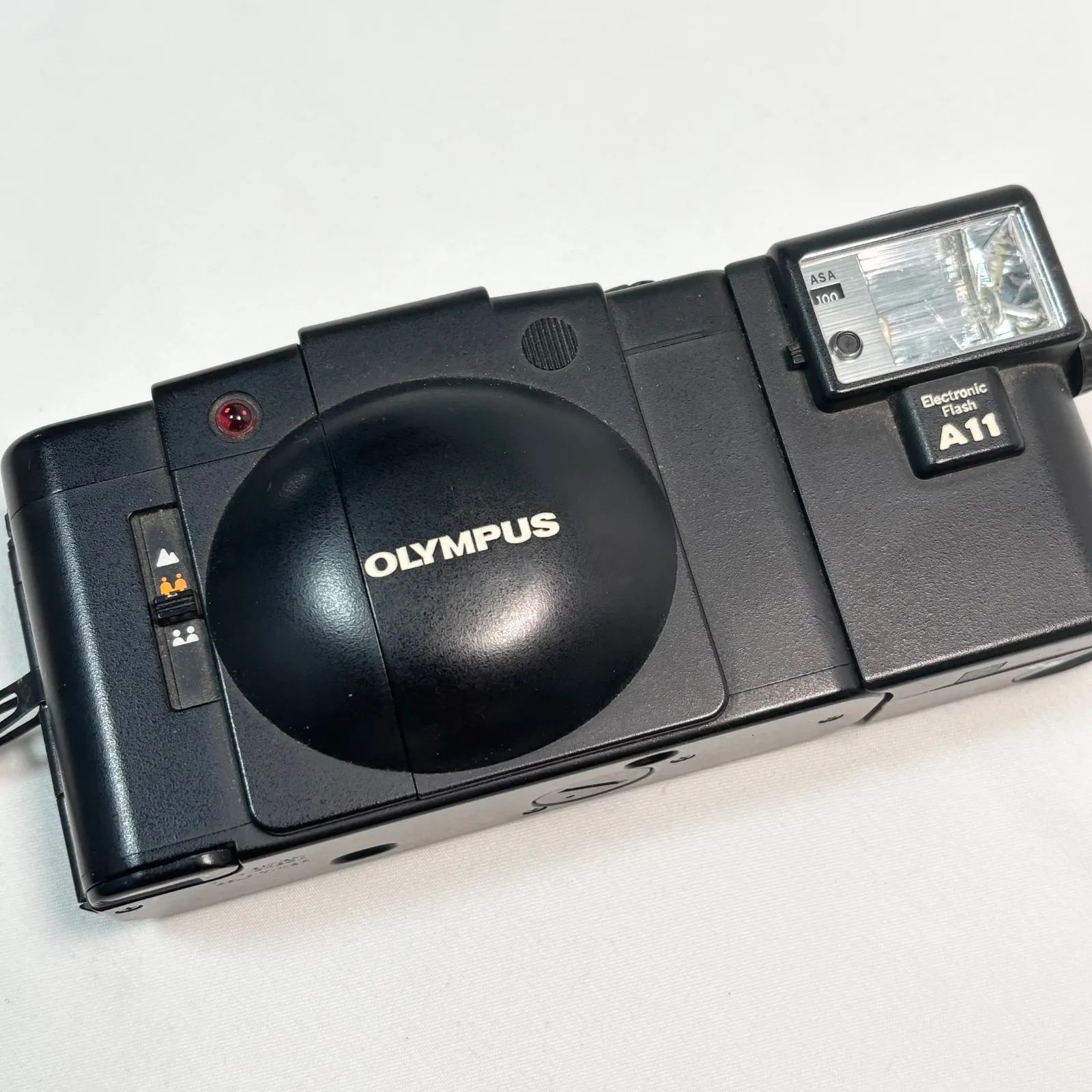 OLYMPUS XA2 A11 動作未確認 OLYMPUS】XA2 + A11（シティブルー）*整備済み[1477140732025]