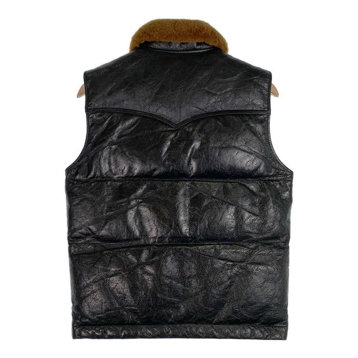 JOE McCOY ジョーマッコイ ホースハイド ダウンベスト ムートンカラー