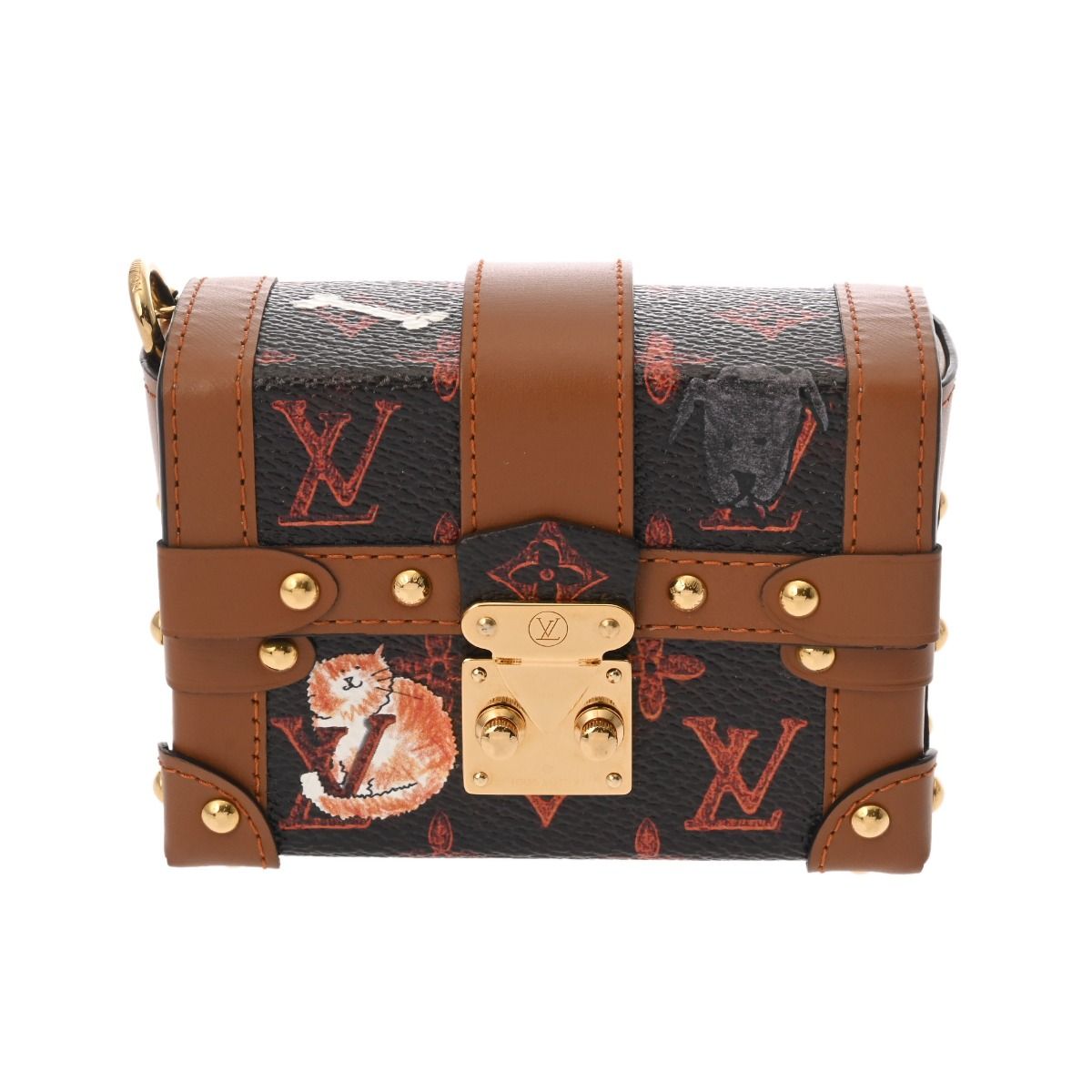 ルイヴィトン キャットグラム エッセンシャルトランク ブラウン M63892  