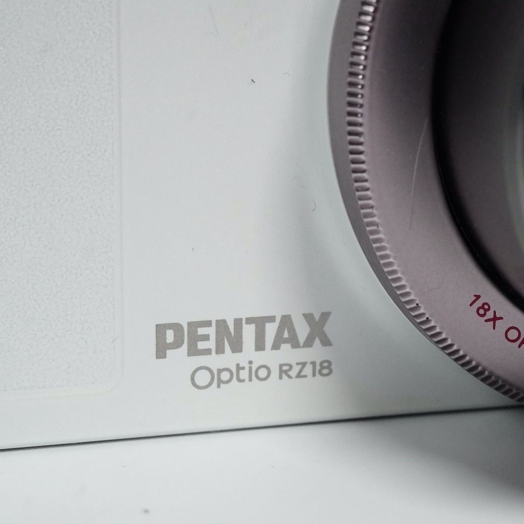 PENTAX ペンタックス Optio RZ18 ホワイト 元箱 デジタルカメラ