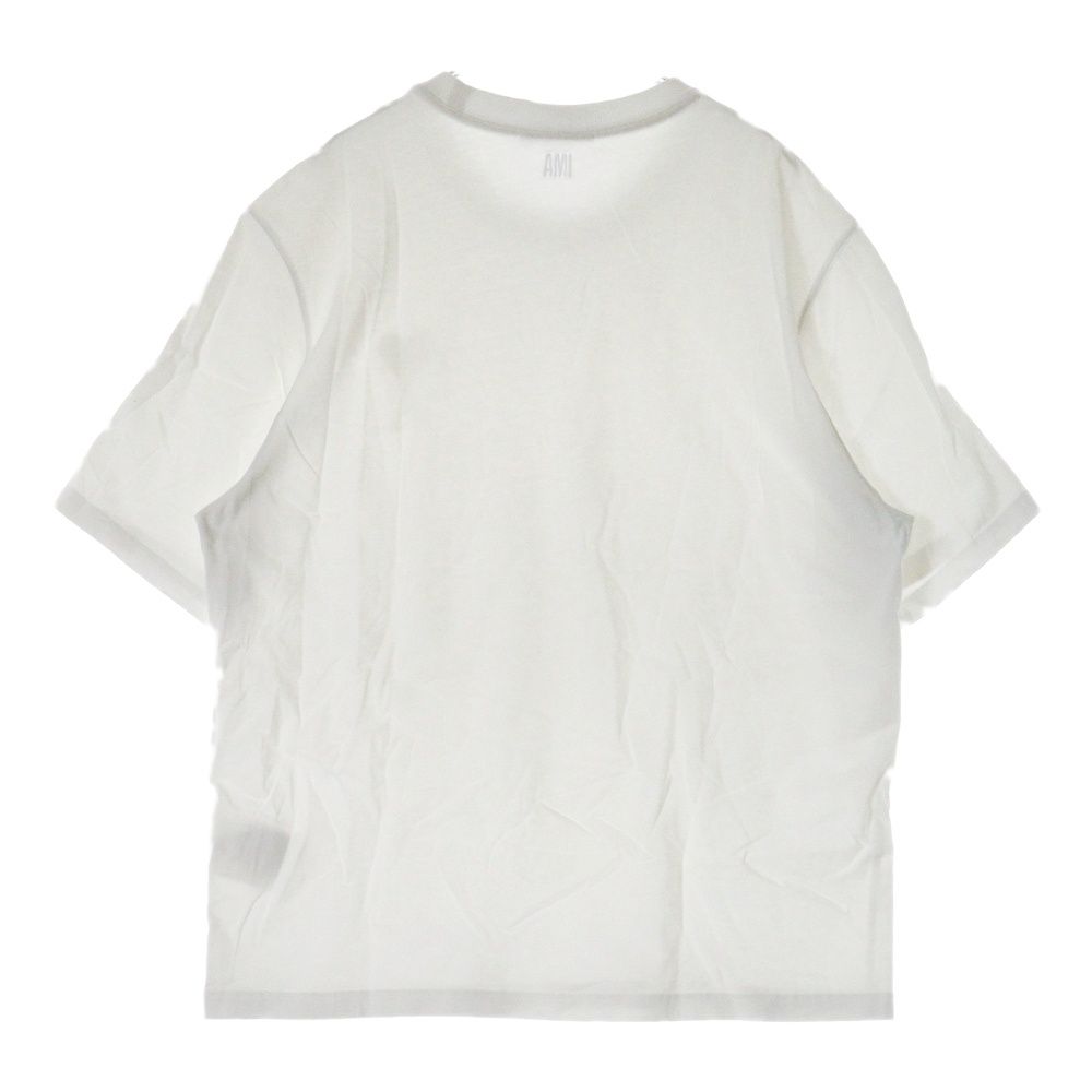 ami alexandle mattiussi アミパリス　半袖Tシャツ　白 AMI Alexandre Mattiussi アミパリス PARIS 半袖Tシャツ Tシャツ