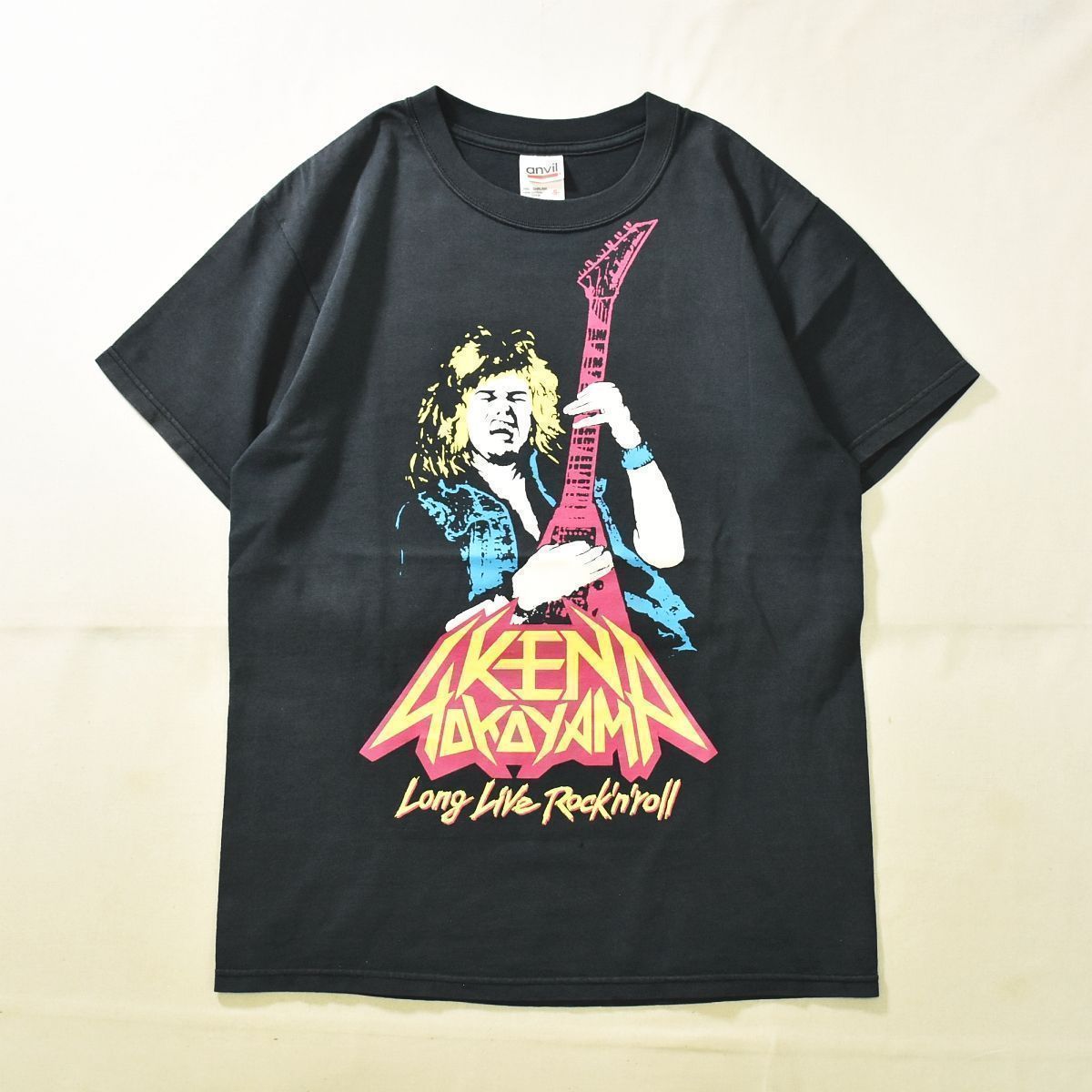 00sヴィンテージ Ken Yokoyama 2004 ツアー Tシャツ S 黒 anvil