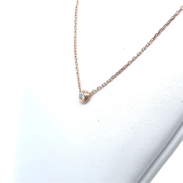 Cartier カルティエ Au750 ダイヤモンド ダムール ネックレス LM Cartier - Cartier カルティエ ダムール LM ダイヤ ネックレス