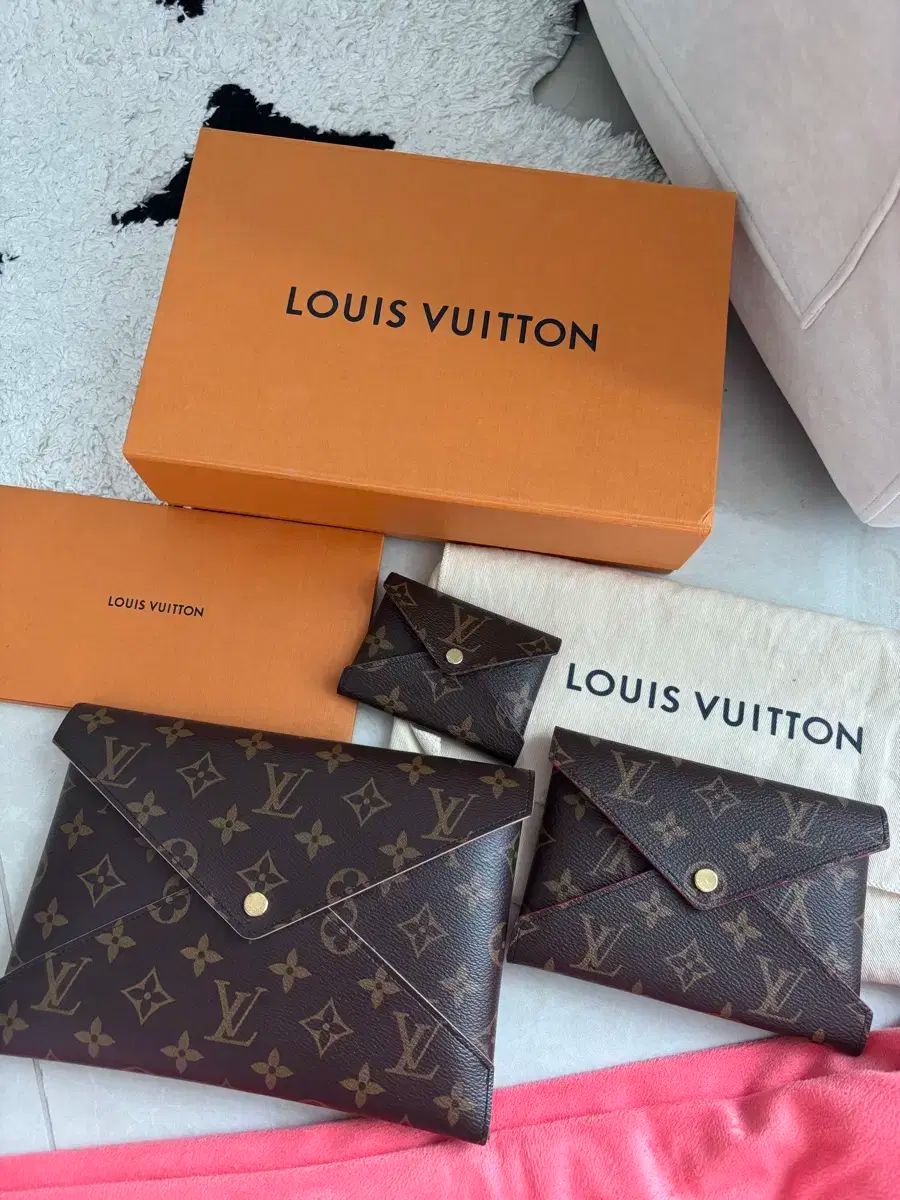Louis Vuitton ルイヴィトン ポシェット キリガミ セット 請求書 付属品完備 保存袋 含む