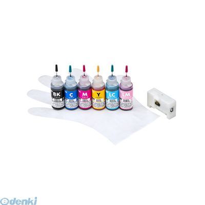 【新品・7営業日以内発送】サンワサプライ INK-E70S30S6U 詰め替えインクIC70・IC70Lシリーズ対応 INKE70S30S6U エプソン SUPPLY SANWA リセッター付き【沖縄離島販売不可】