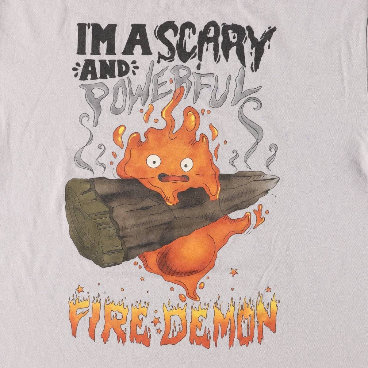 キャラクタープリントTシャツ メンズM相当