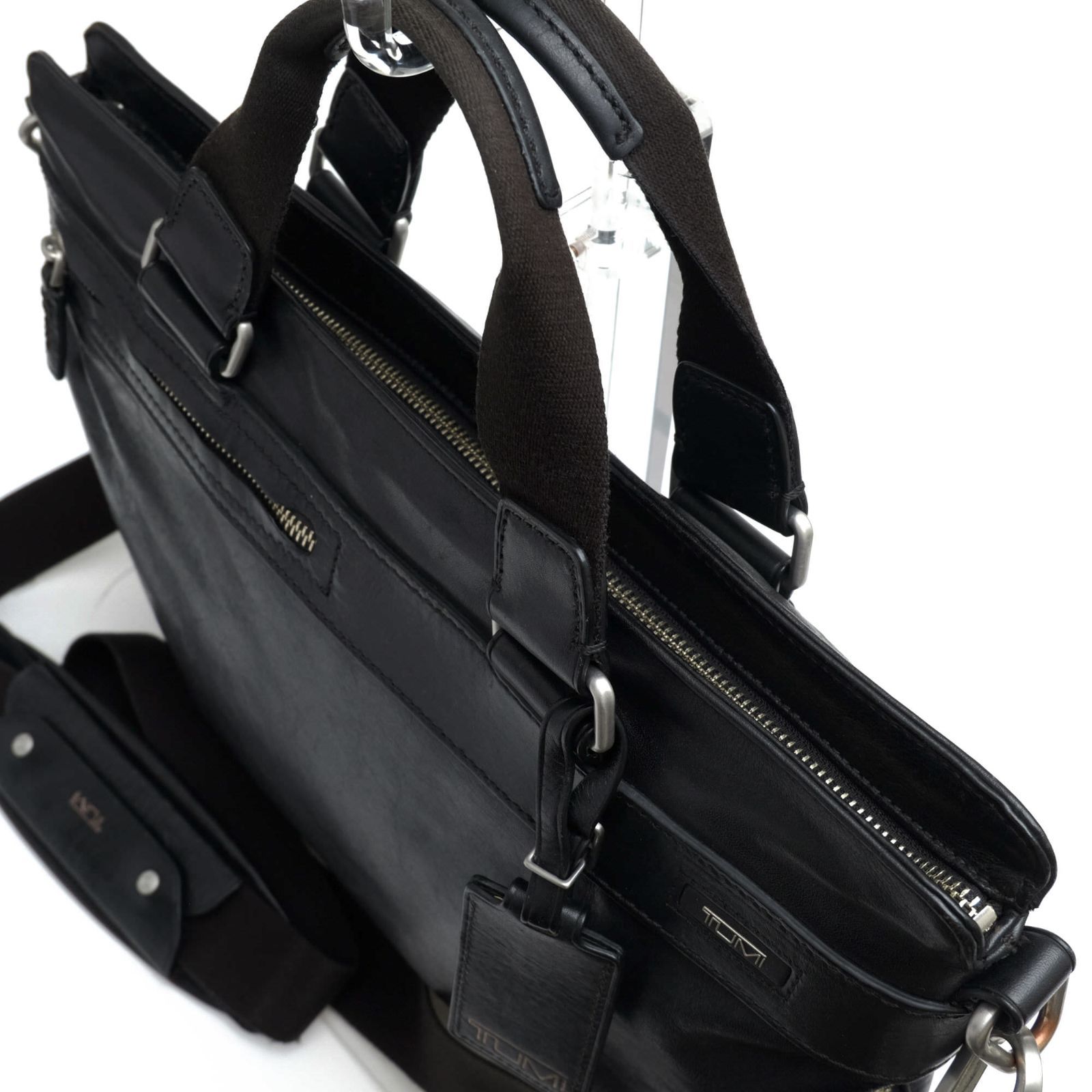 トゥミ／TUMI バッグ ブリーフケース ビジネスバッグ 鞄 ビジネス メンズ 男性 男性用レザー 革 本革 ブラック 黒  68101D LAREDO フェニックス ポートフォリオ・ブリーフ 2WAY ショルダーバッグ