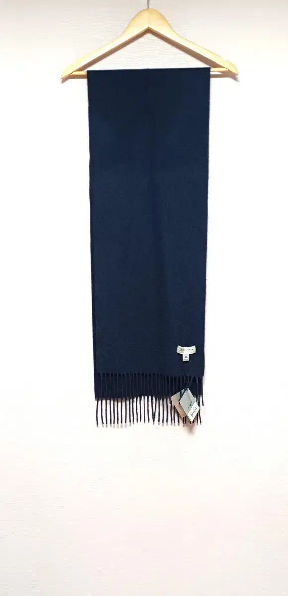 LEE キーFree! カシミア100 マフラー ネイビー