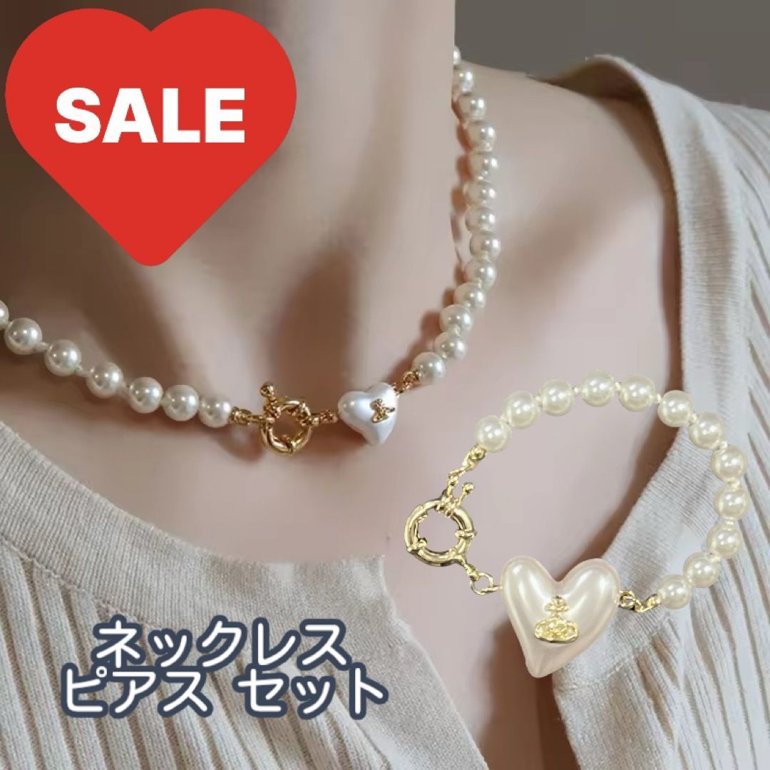 vivienne westwood ヴィヴィアン　ネックレス　ブレスレットパール Vivienne Westwood☆Olympia オーブ パール ネックレス