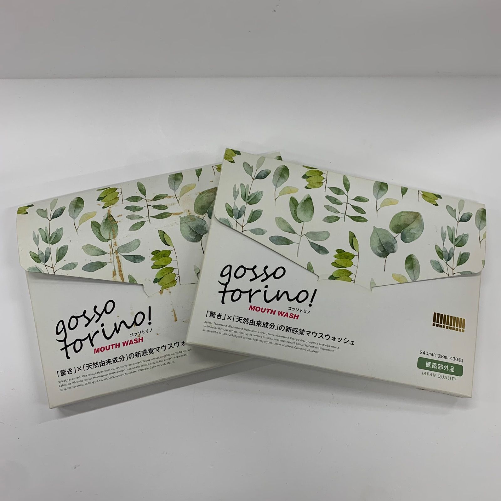 まとめ売り grosso torino! マウスウォッシュ 4箱セット grosso
