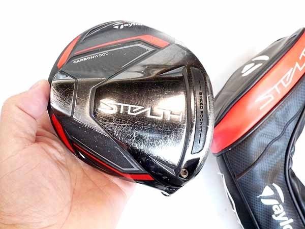 【ヘッドのみ】 テーラーメイド ステルス ドライバー 9度 純正カバー付