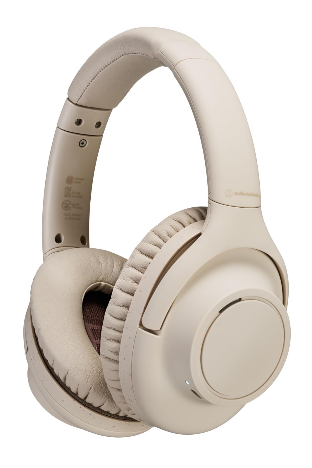 オーディオテクニカ ATH-S300BT E ワイヤレスヘッドホン ノイズキャンセリング Bluetooth 5.1 密閉型 最大約90時間再生 急速充電 AAC対応 外音とりこみ マルチポイント 低遅延モード ベージュ ベージュ