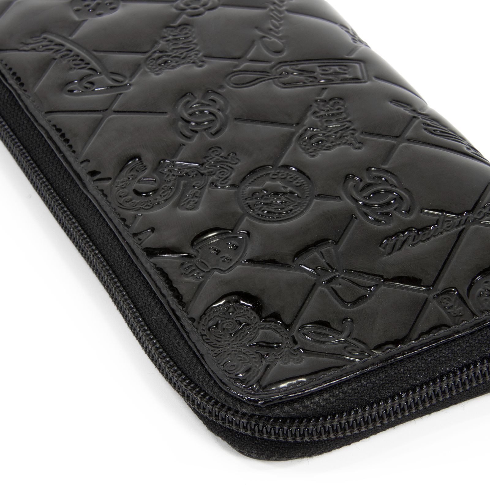 本物 送料無料 シャネル 長財布 ラウンドファスナー メンズ レディース  