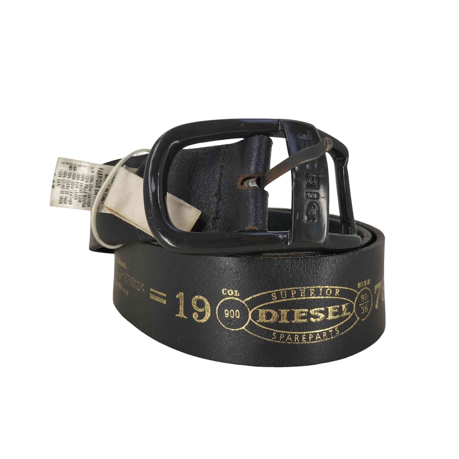 ディーゼル DIESEL レザーベルト メンズ 90/30 - メルカリ