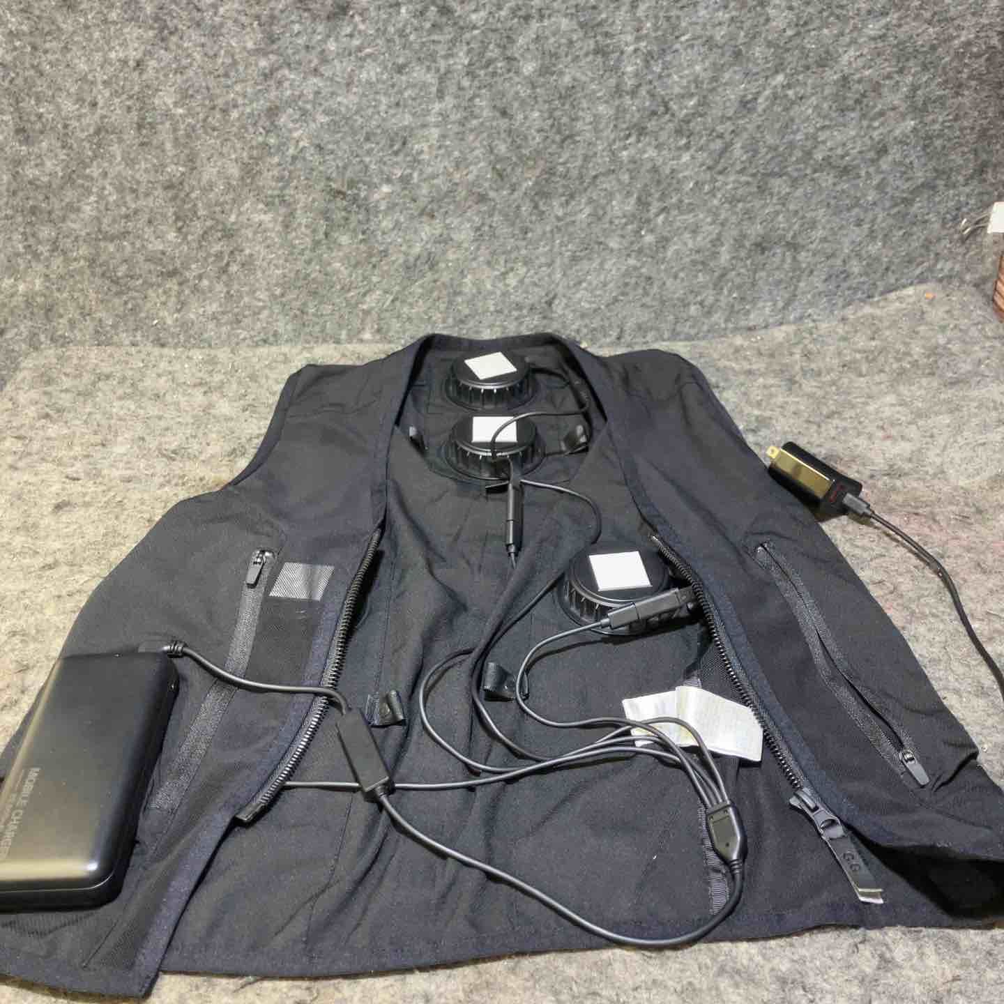 ミズノ ペルチェ式クールデバイス3コ＆ワーキングベスト バッテリー