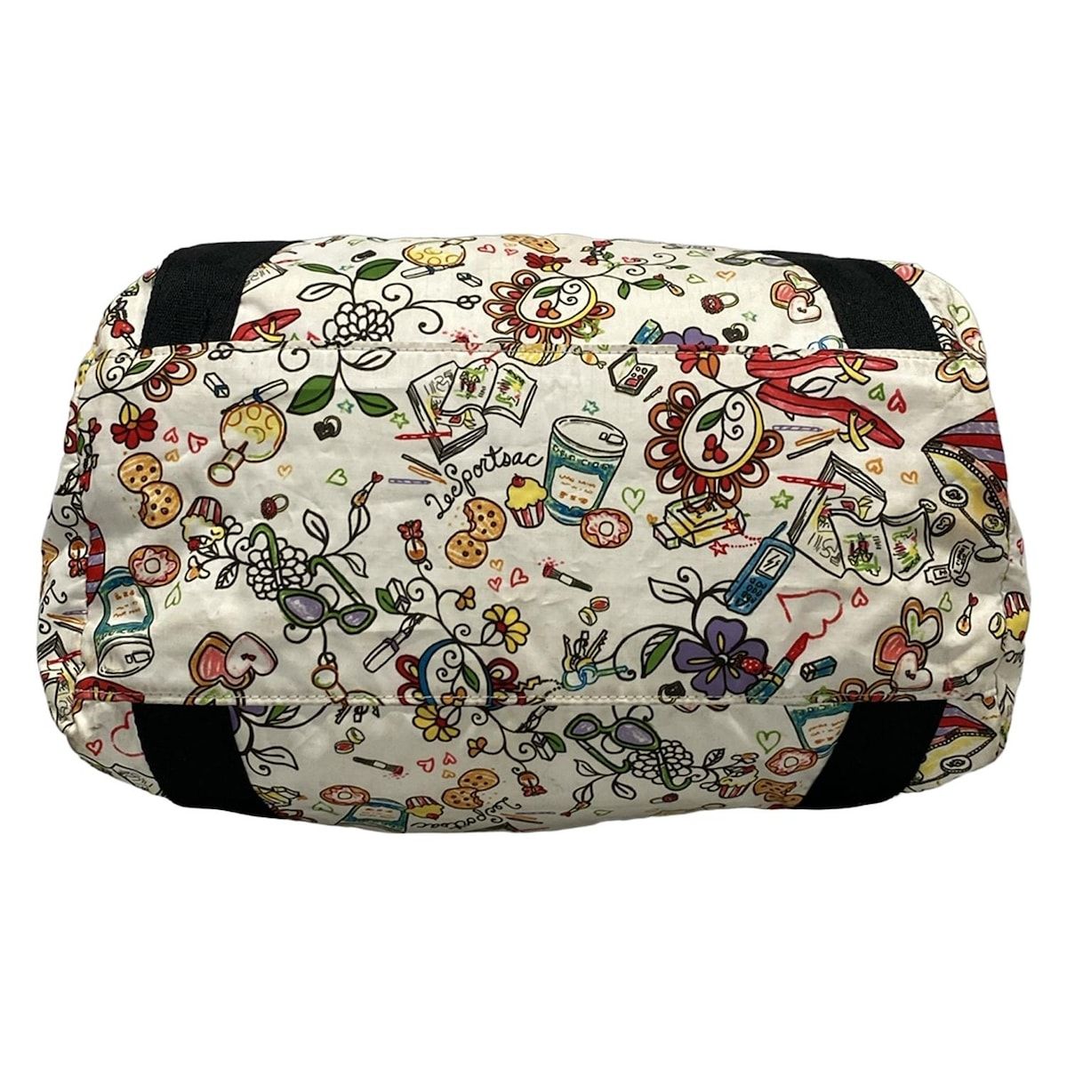 LESPORTSAC(レスポートサック) ボストンバッグ - アイボリー