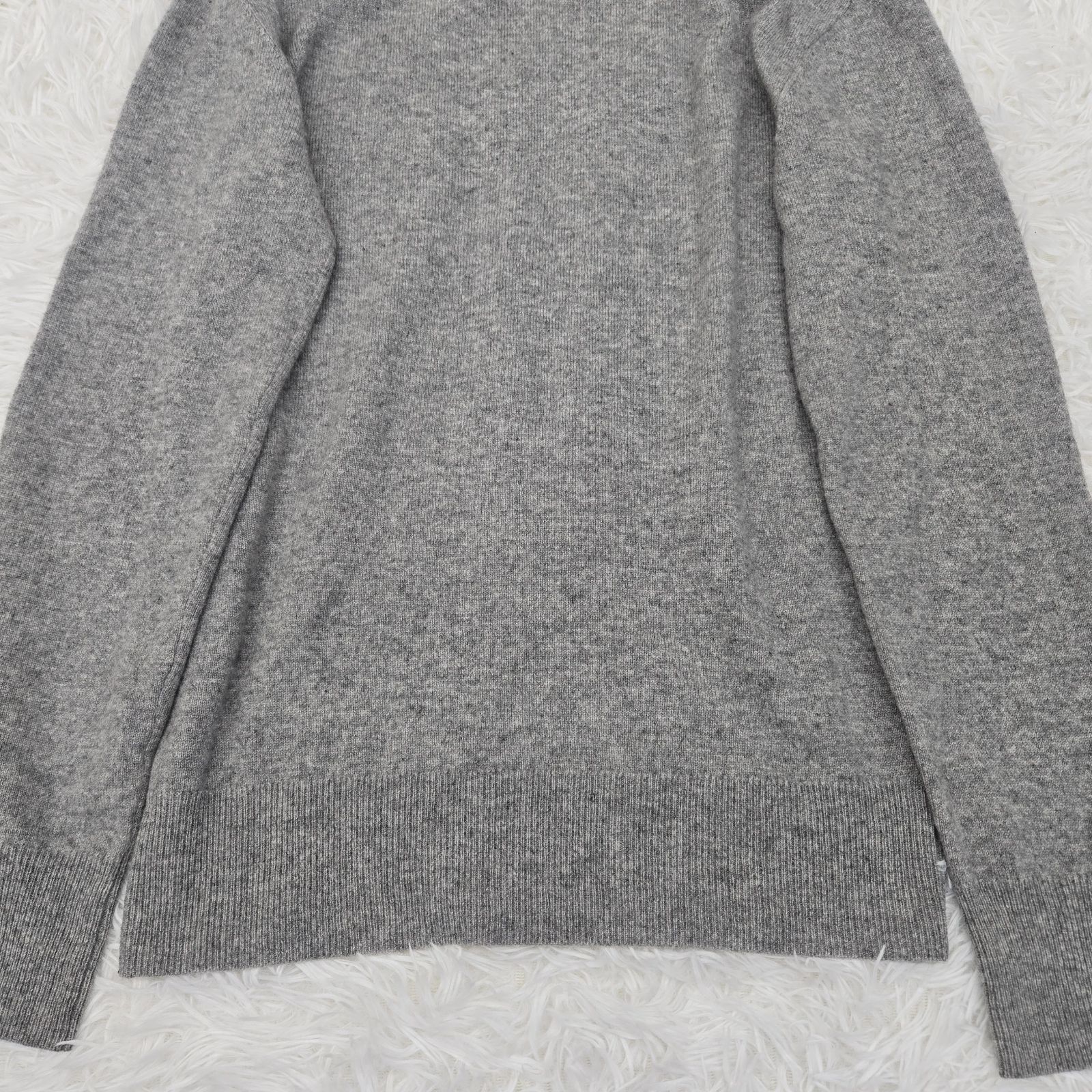 ボーダーズアットバルコニー 長袖ニット カシミア100% セーター 36