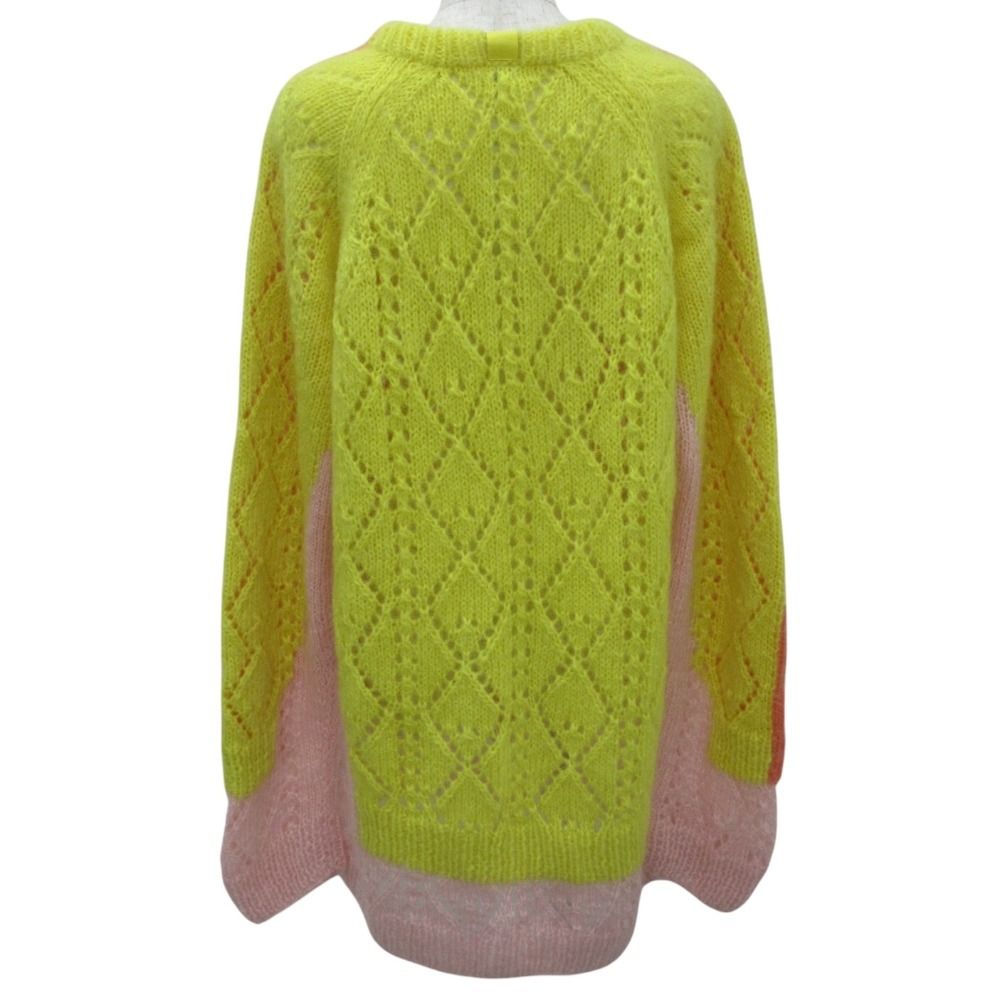 【美品】ロエベ ドッキング ニット オーバーサイズ 美品 21AW LOEWE ロエベ オーバーサイズ モヘアニット