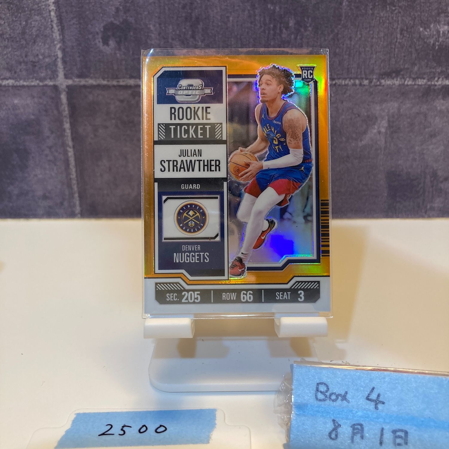 2023-24 Panini Contenders Optic Julian Strawther 23/49