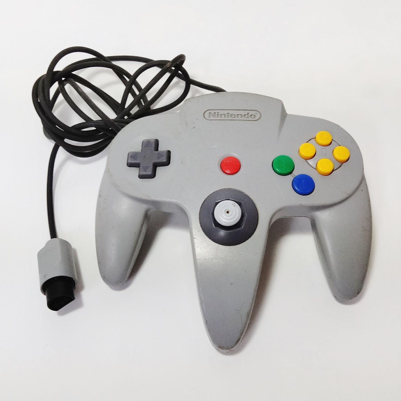 [USED] NINTENDO64 ニンテンドー64 本体 ACアダプター AV接続コード コントローラー  任天堂 テレビゲーム　【本体使用可能】