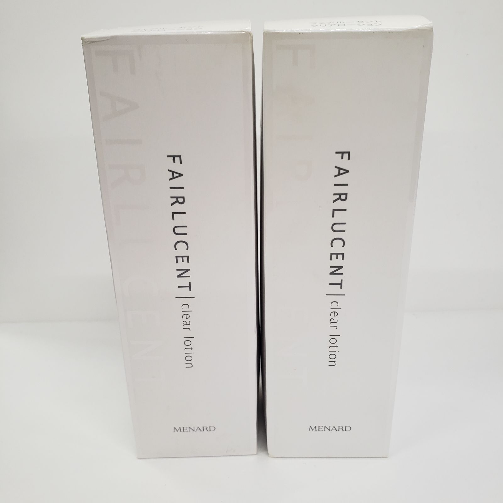 メナードアルファキット薬用ビューネ&フェアルーセントクリアローションC2点セット フェアルーセント クリアローション：美容液 - メナードの化粧品