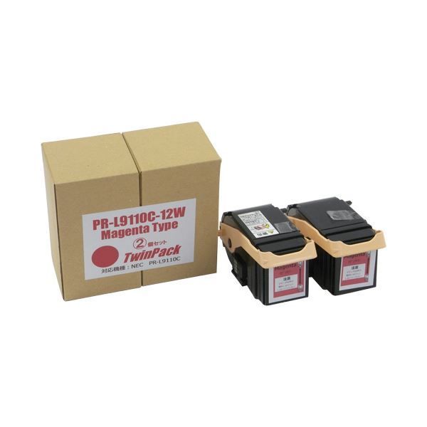 本物保証，人気SALE トナーカートリッジPR-L9110C-12W 汎用品 マゼンタ 1箱(2個) インクカートリッジ・詰め替えインク