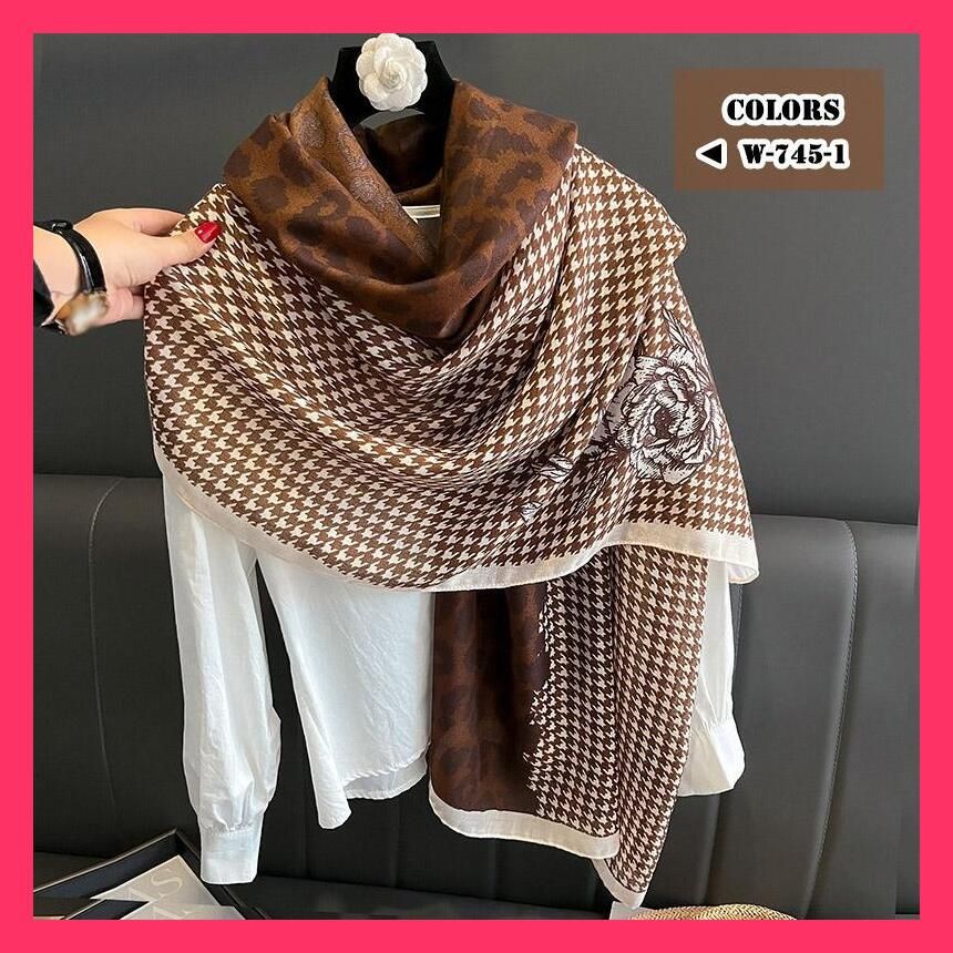 ☆売れ筋☆ ストール メンズ レディース 春 夏 大判 マフラー 豹柄