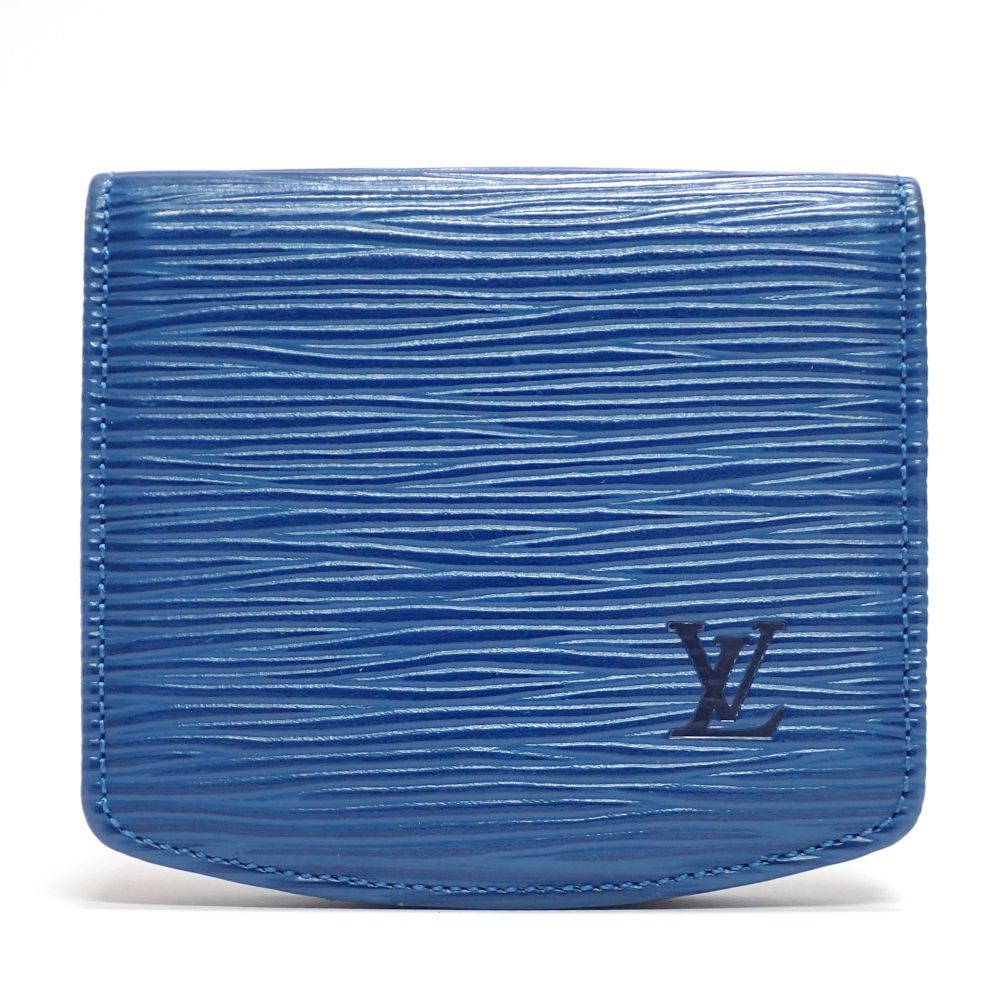 LOUIS VUITTON】ルイ・ヴィトン エピ 青 キュベット スプール