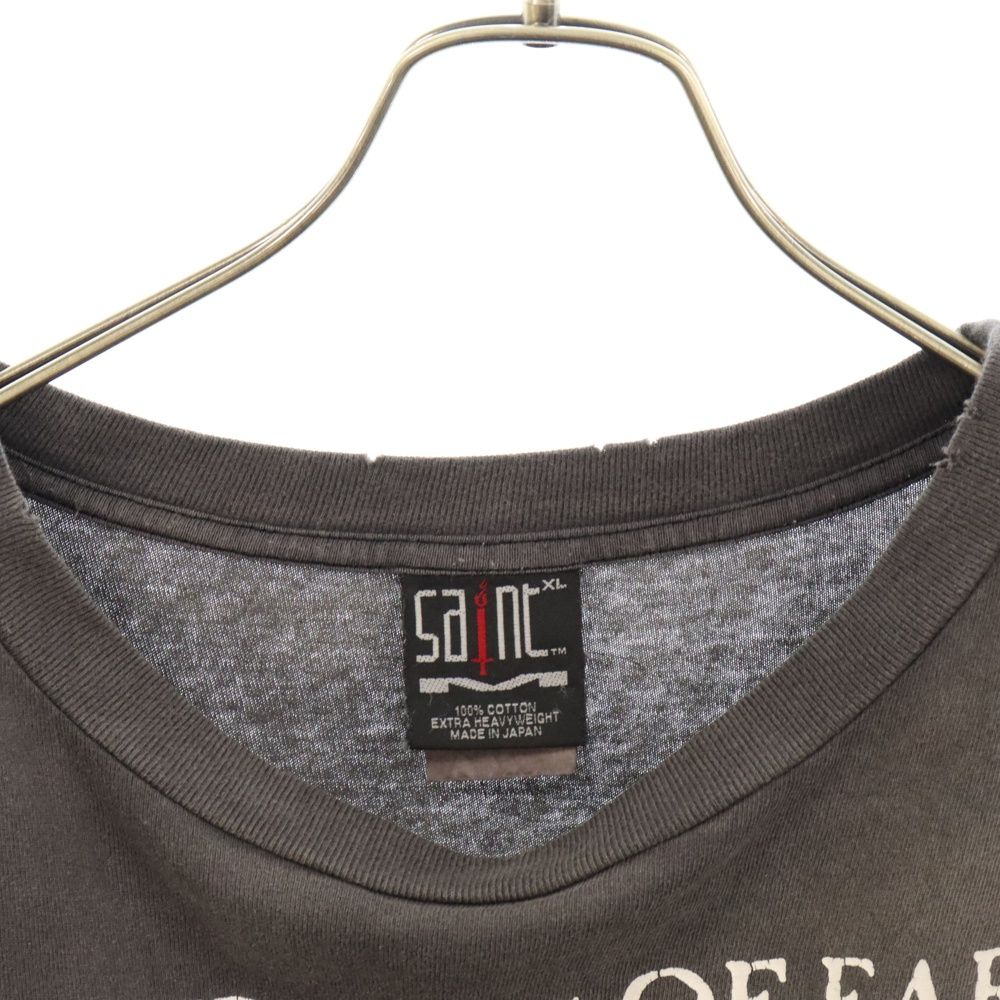 SAINT MICHAEL (セントマイケル) LS TEE BURN OF EARTH フロント