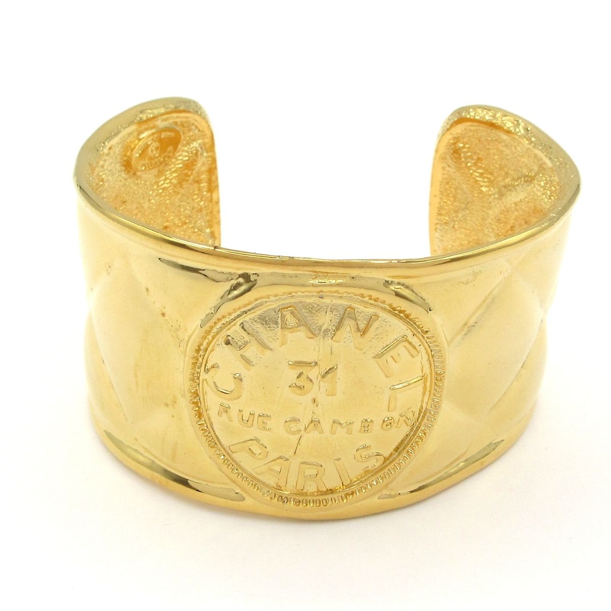 CHANEL シャネル バングル ゴールド ヴィンテージ|31 RUE CAMBON|マトラッセ