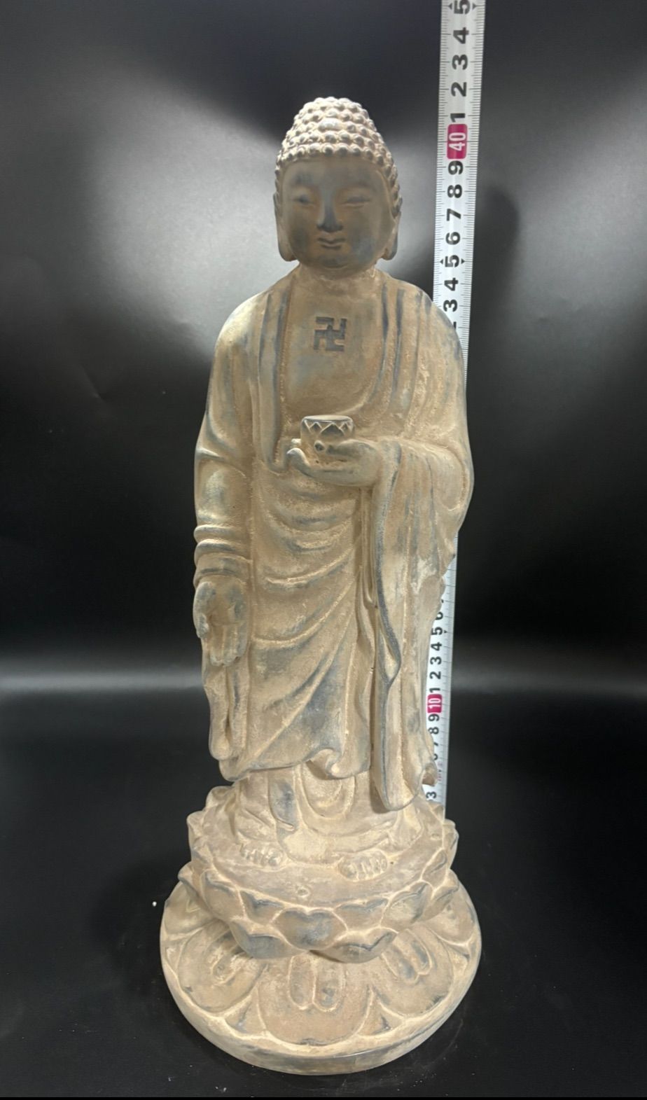 仏教工芸品 石仏 如来 細工彫刻 仏像 釈迦 如来仏像 縁起物