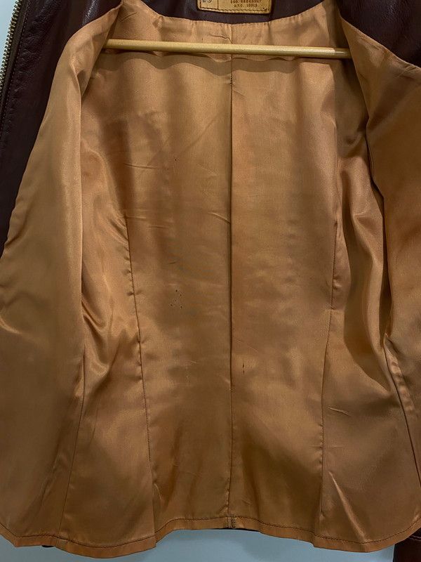 メンズ】 OSHWAHKON オシュワコン 70S LEATHER ZIP-UP JACKET