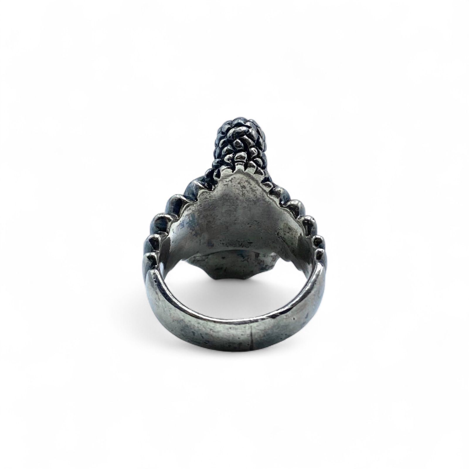龍の爪】ブラックストーン Silver 925 Vintage Ring 90s シルバー
