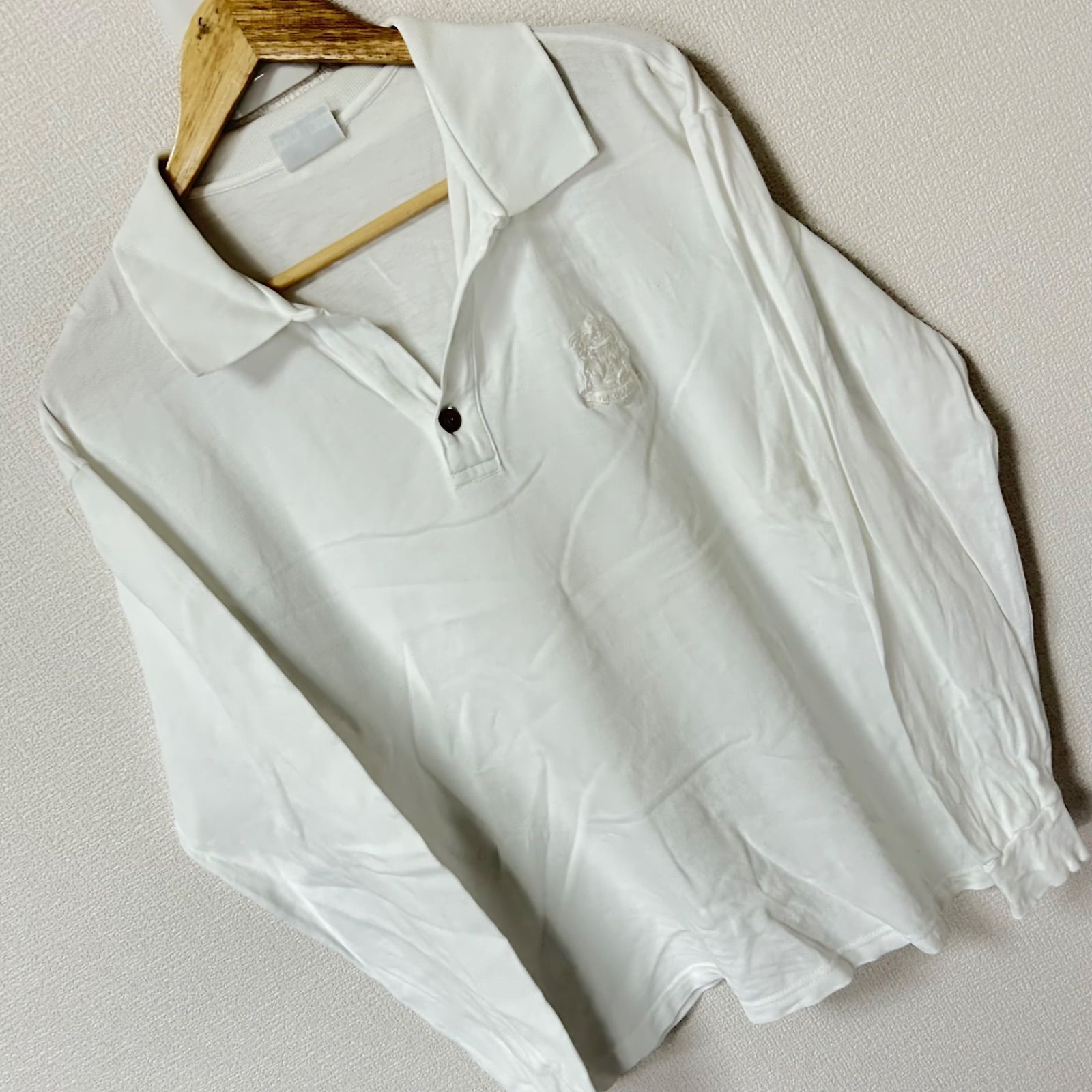 08M272◯ TRUSSARDI イタリア製 長袖ポロシャツ ゴルフ 春秋冬 08M272◯ TRUSSARDI イタリア製 長袖ポロシャツ ゴルフ 春秋冬