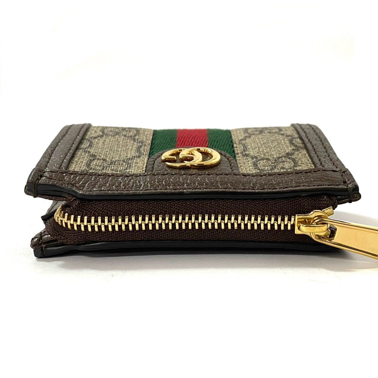 GUCCI】オフィディア GGスプリーム シェリーライン コインケース 