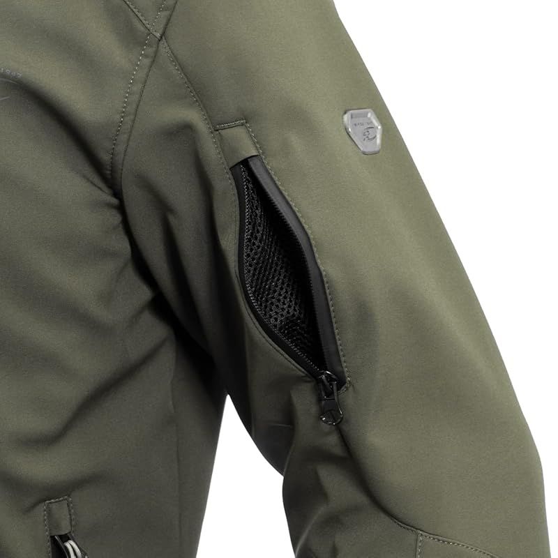 KOMINE] バイク用 プロテクトソフトシェルウィンターパーカ-IFU JK