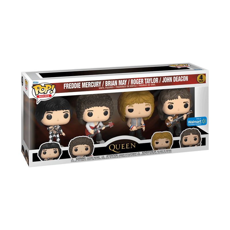 クイーン フィギュア 4体セット Pop! Queen Freddie Mercury