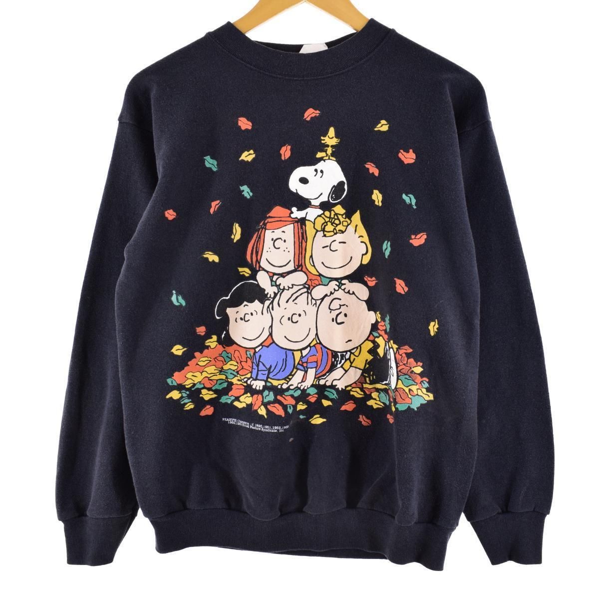 古着 90年代 スヌーピー SNOOPY キャラクタースウェットシャツ 