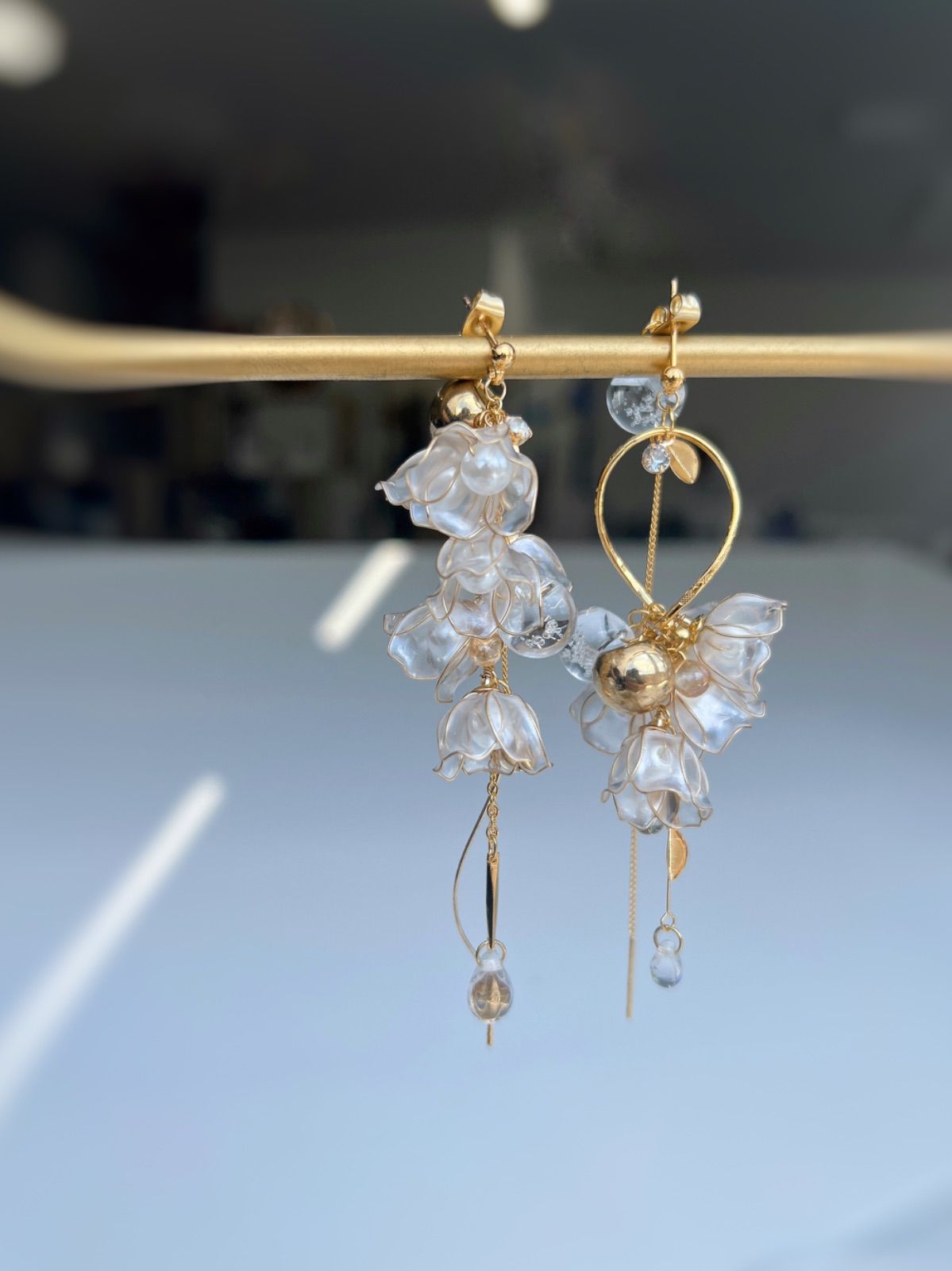 CELINE ゴールド ヘアピン2個 ヘアクリップ1個 CELINE ゴールド ヘア