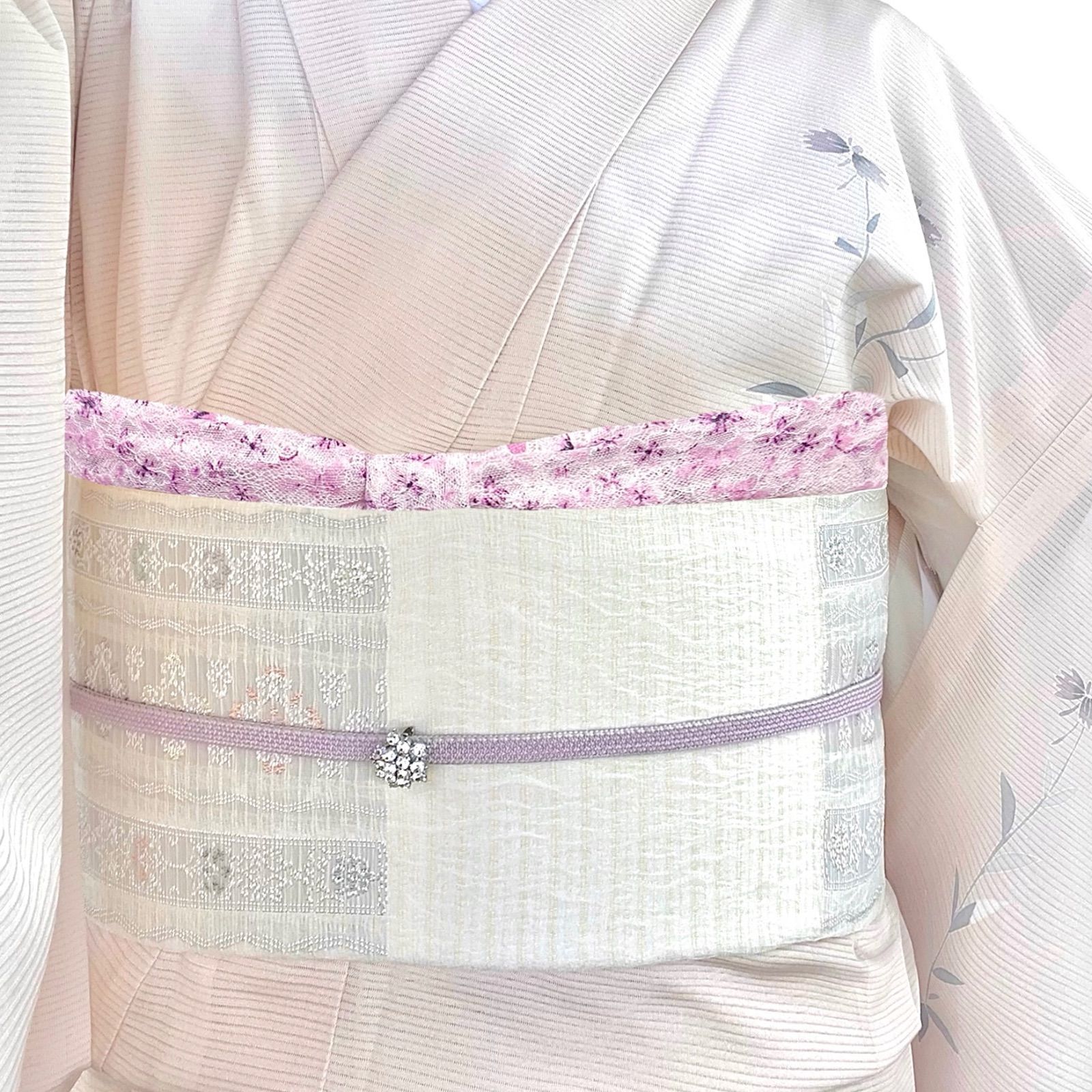 豪華振袖　袋帯　帯揚げ　帯締め　濃色グラデーション 豪華振袖袋帯帯揚げ帯締め濃色グラデーション