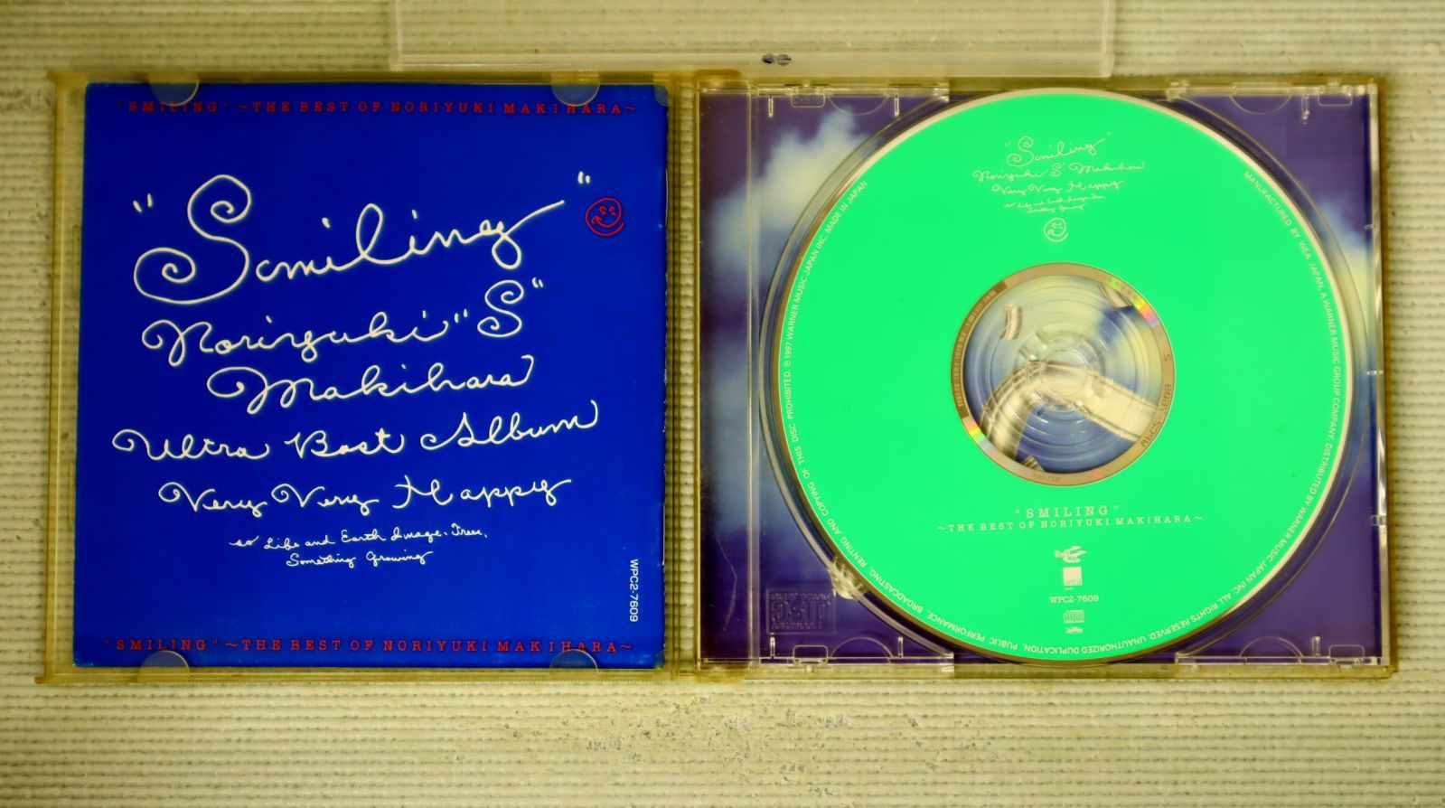 国内盤CD☆槇原敬之/Noriyuki Makihara□ SMILING～THE BEST OF