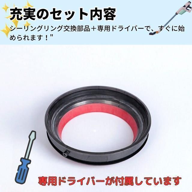 Dyson ダイソン クリアビン ダストカップ 蓋 パッキン 交換部品 Dyson ダイソン クリアビン ダストカップ 蓋 パッキン 交換部品