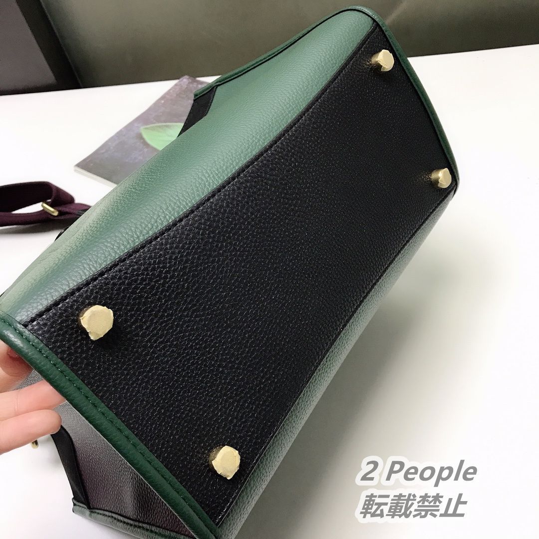 COACH コーチ C6035 トートバッグ フィールドトート カラーブロック コーチバッジ アウトレット グリーン系 - メルカリ