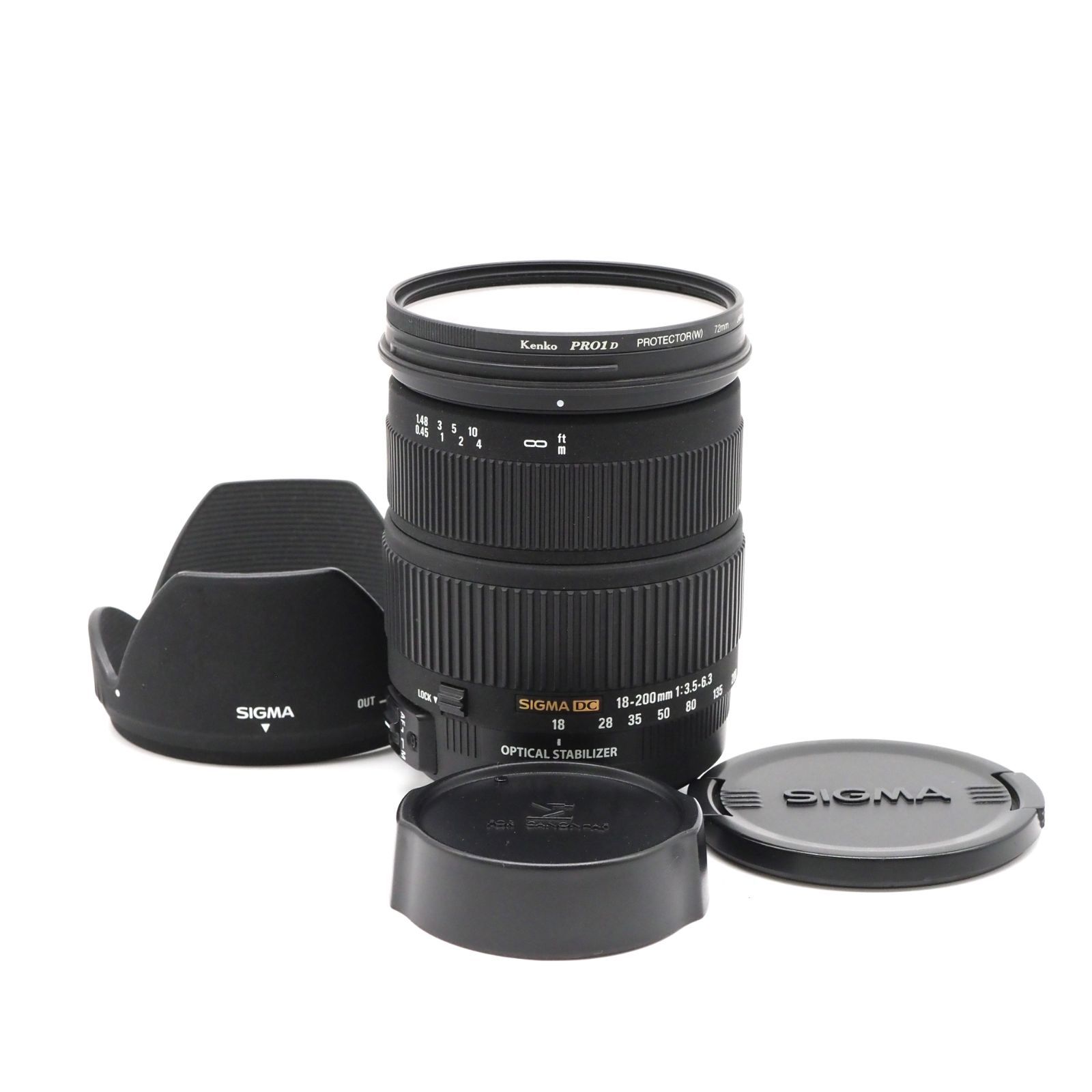 SIGMA シグマ ZOOM 18-200mm 1:3.5-6.3