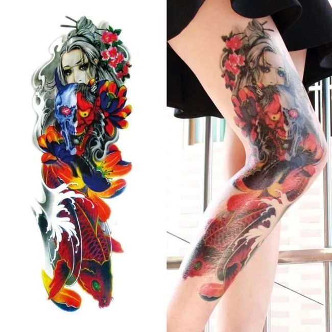 女刺青 