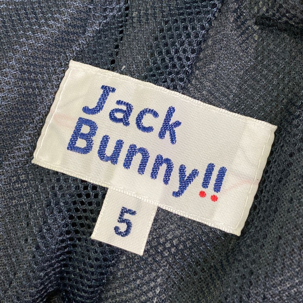 サイズ：5 JACK BUNNY ジャックバニー レインパンツ ネイビー系