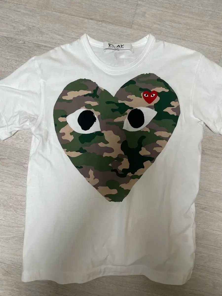 COMME des GARCONS コム デ ギャルソン 迷彩 半袖 L